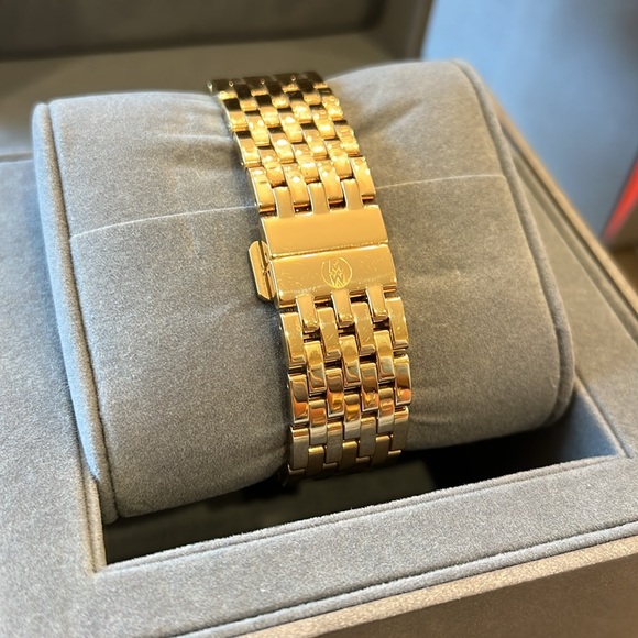 Michele Serein Diamond Gold Watch - Picture 10 of 10